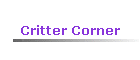 Critter Corner